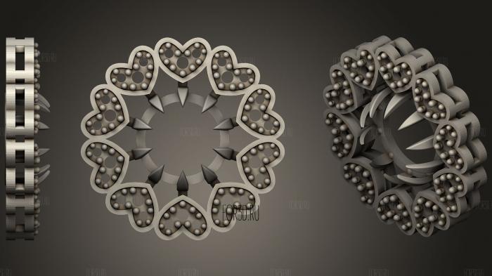 Jewelry 150 stl model for CNC